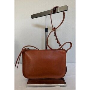 Madewell The Simple Crossbody Bag English Saddle Brown Leather